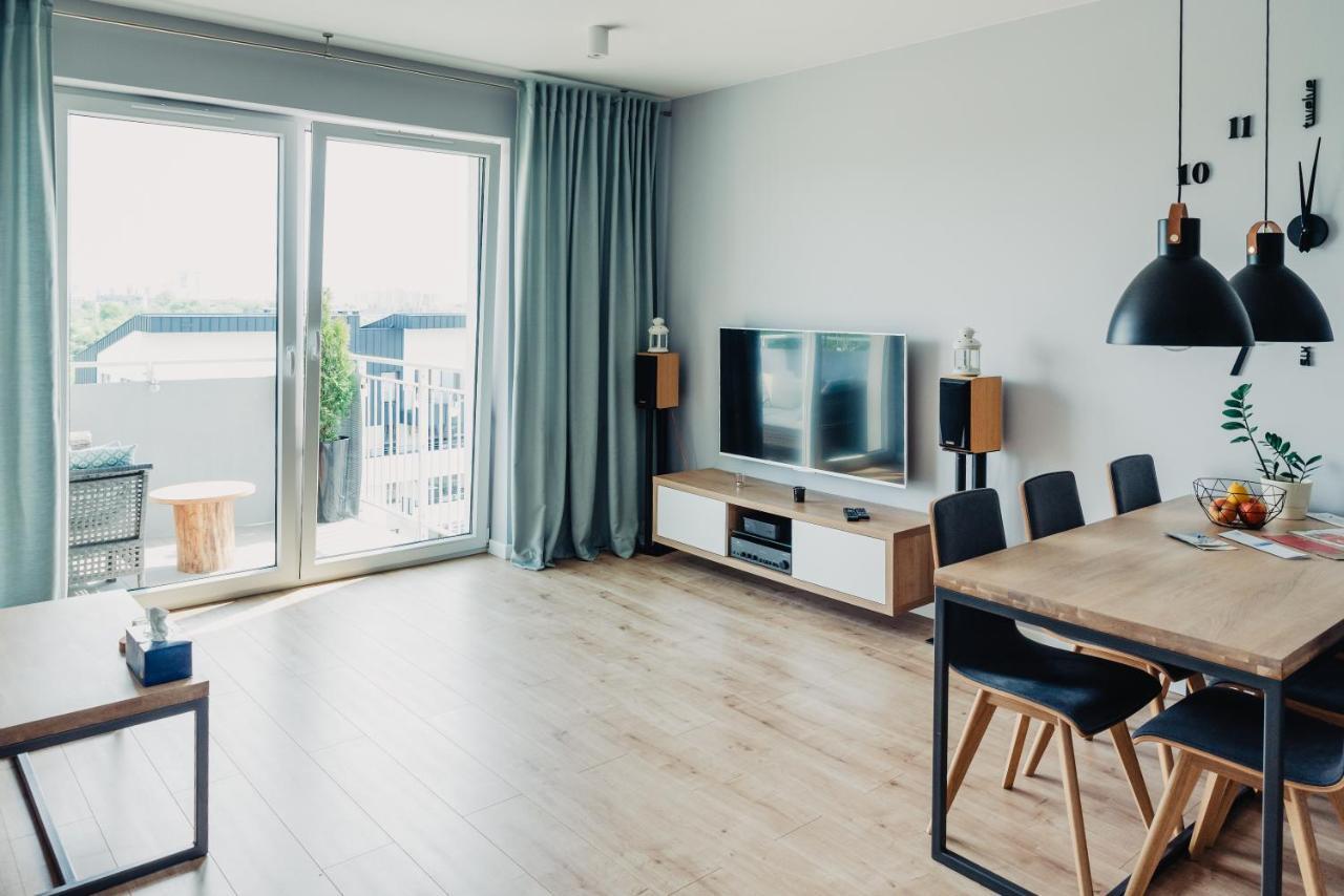Silk Apartment - Netflix - Parking Štetín Exteriér fotografie